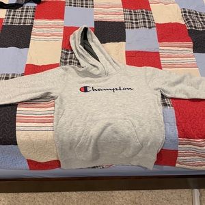 Champion gray hoodie